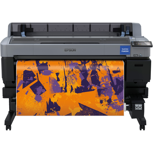 Epson SureColor SC-F6400H 44"/1118mm A0 6 colour dye-sublimation fabric printer.